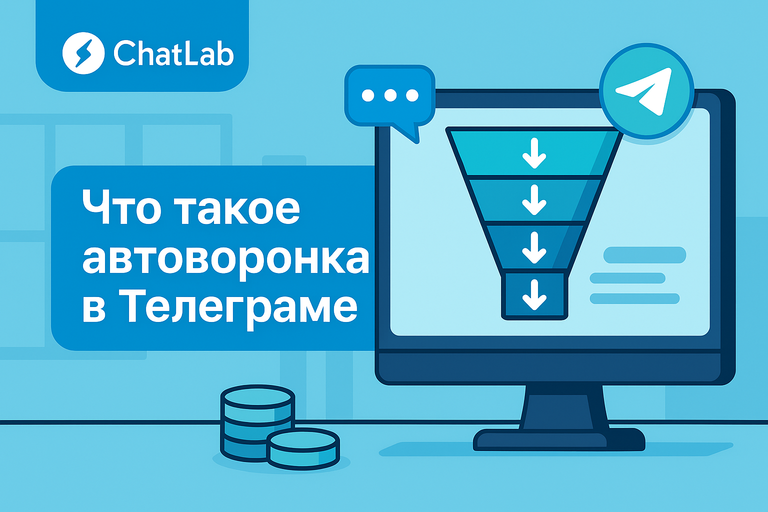 автоворонка в телеграмме что это